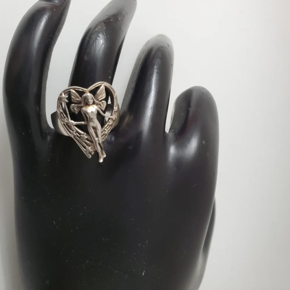 Seductive Celestial Enchantress Sterling Silver 925 Ring